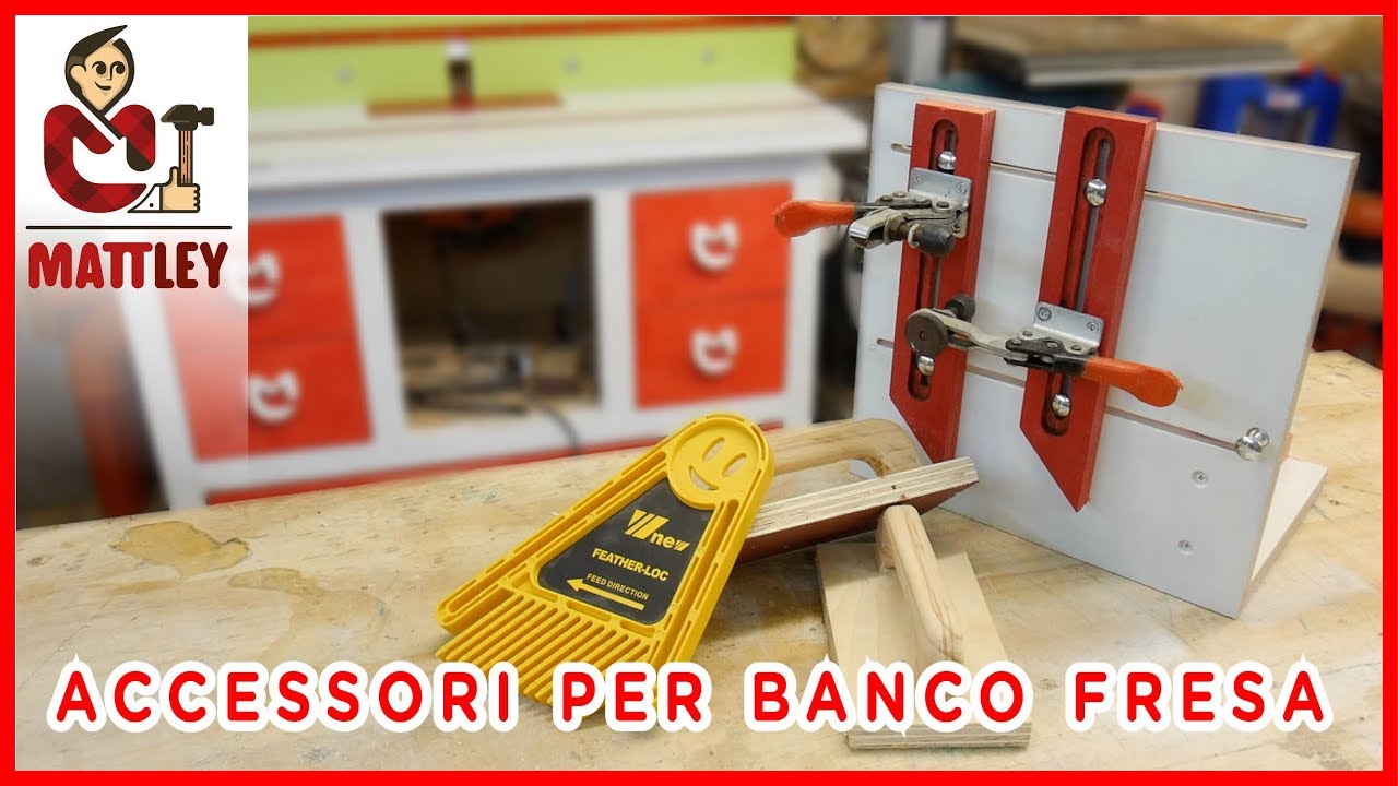 Accessori per il banco fresa fai da te