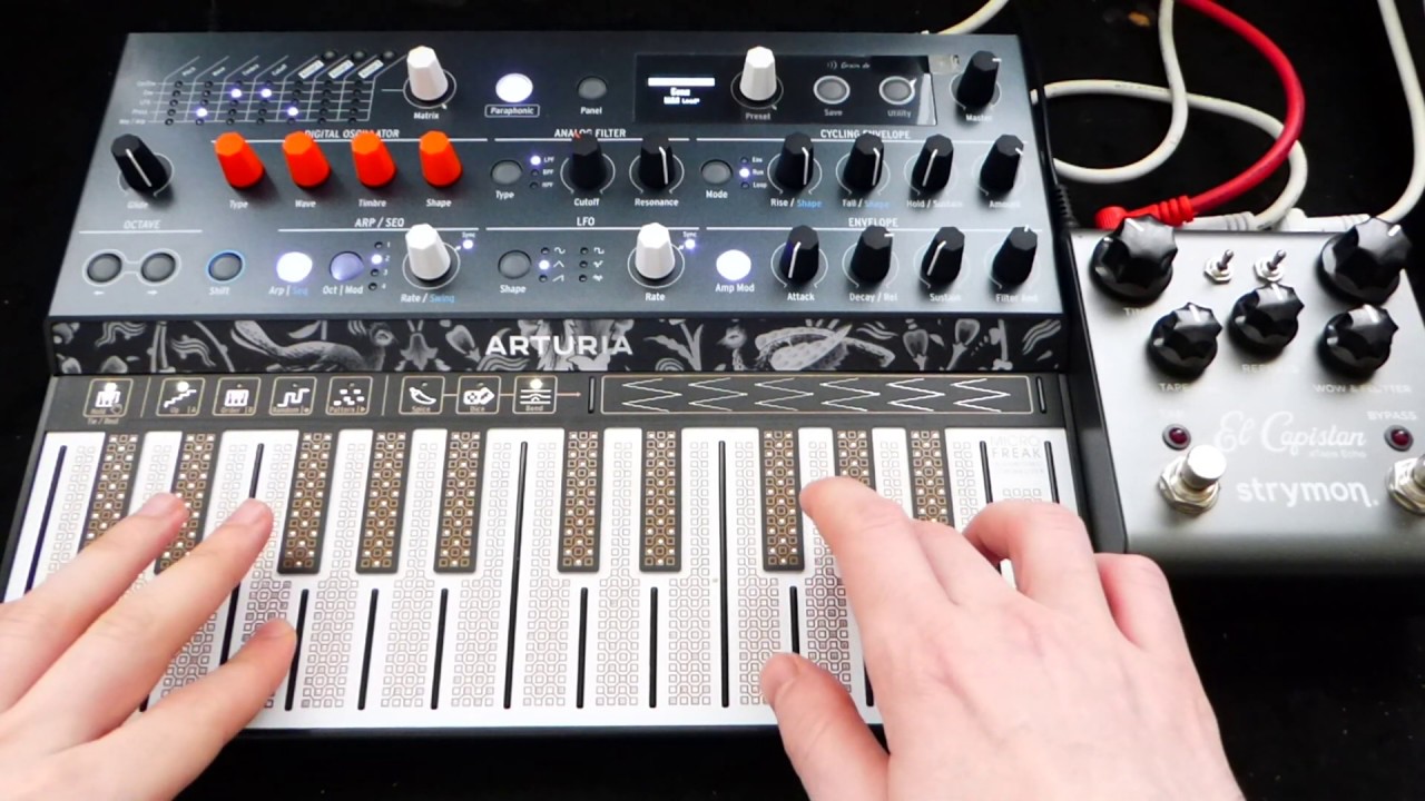 Arturia Microfreak & Strymon El Capistan