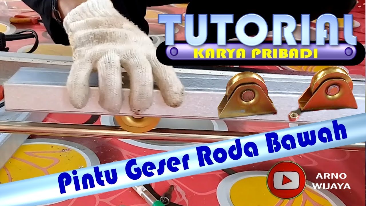 PINTU GESER BAJA RINGAN  RODA BAWAH