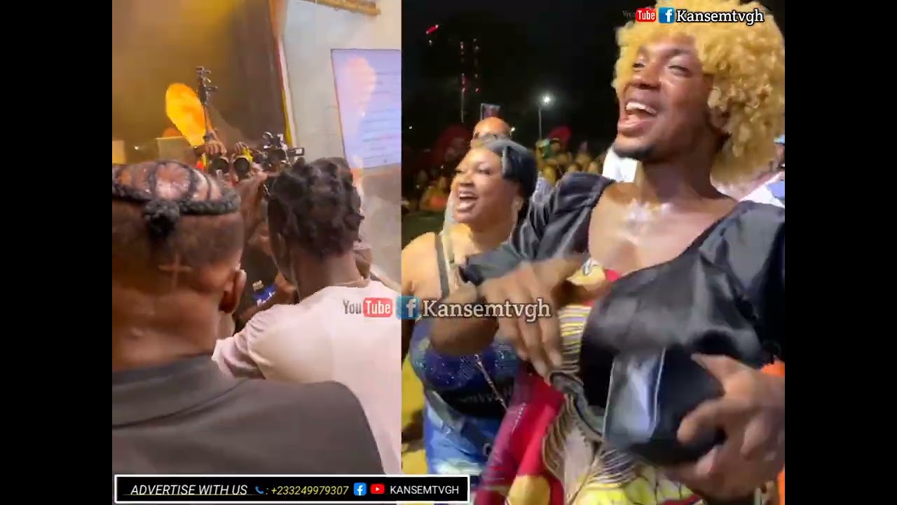 Throwback moment: Joyful visit from Shatta Wale & his team to Afua Asantewaa pre-Singathon finale.