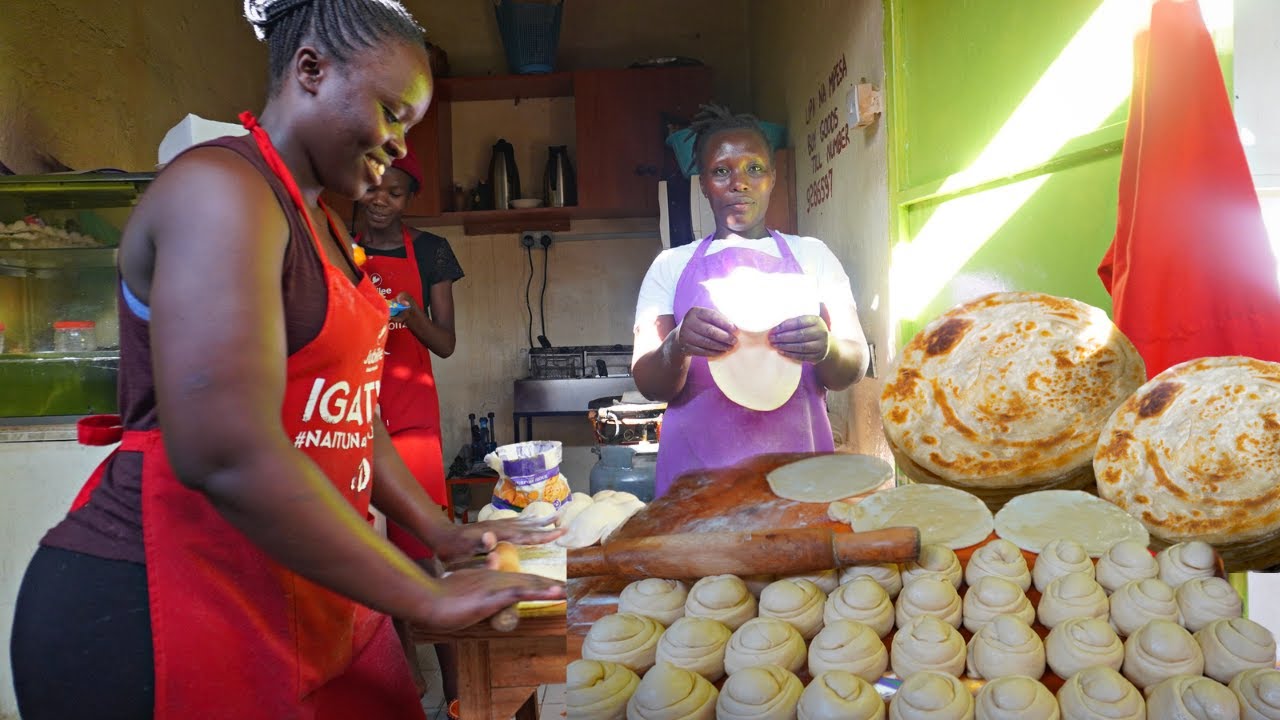 How To Make chapati Roti : Kenya Street Food
