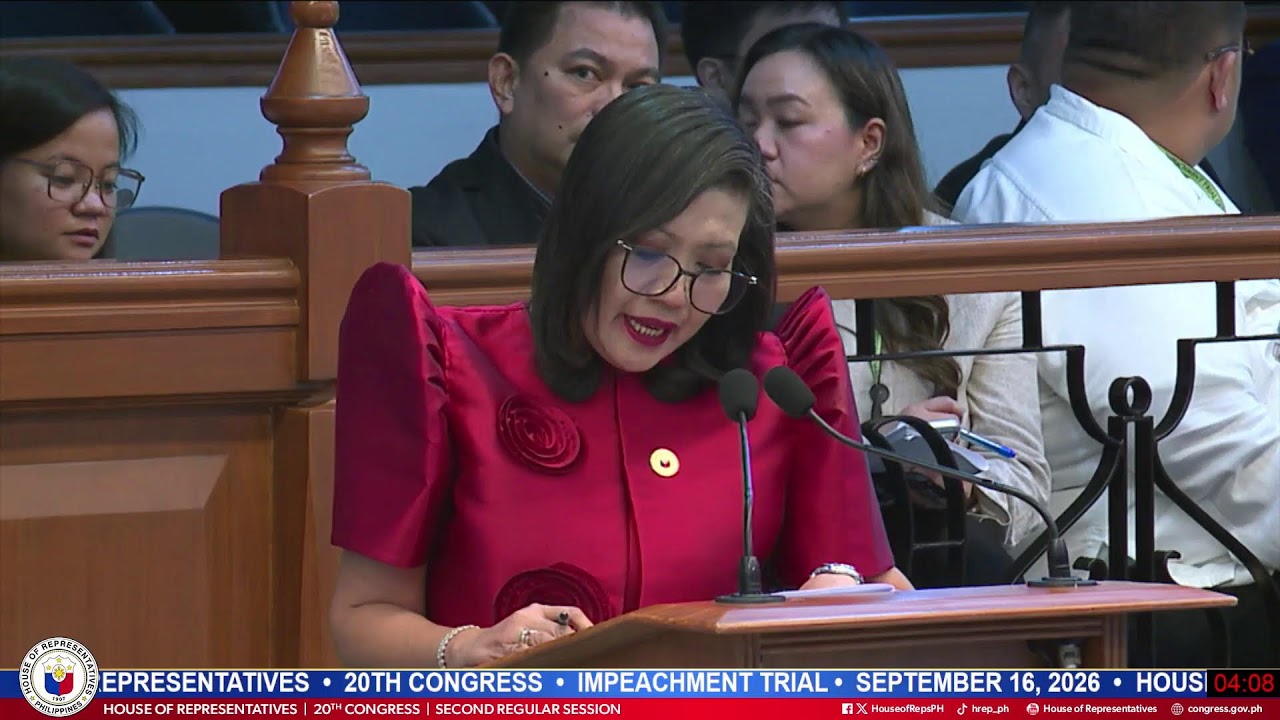 IMPEACHMENT TRIAL OF VP SARA DUTERTE (DAY 26)