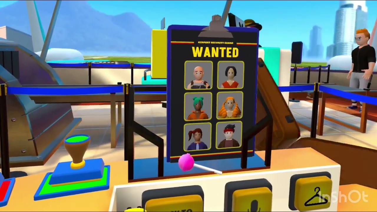 Airport security simulator vr 
