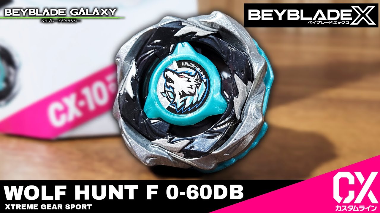 Análise CX-10 WOLF HUNT F 0-60DB [Beyblade X]
