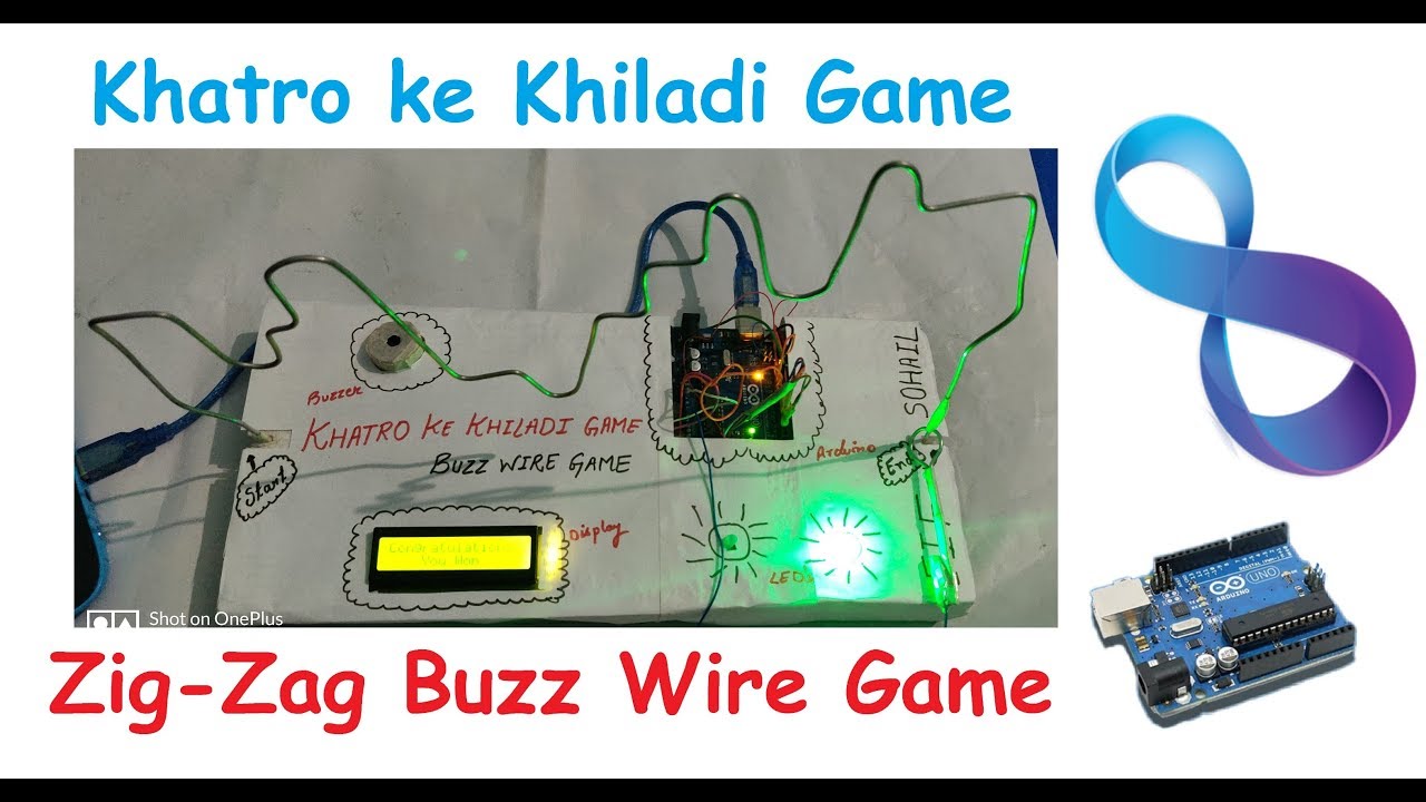 How to make Wire Buzz Game with Arduino at Home | Homemade Project