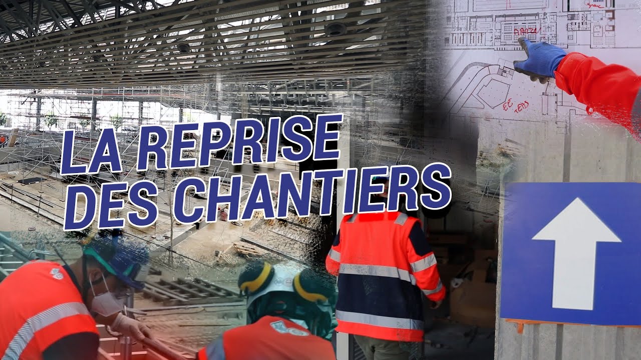 Reprise des chantiers. #chantier-complexe-aqualudique du Grand Reims.