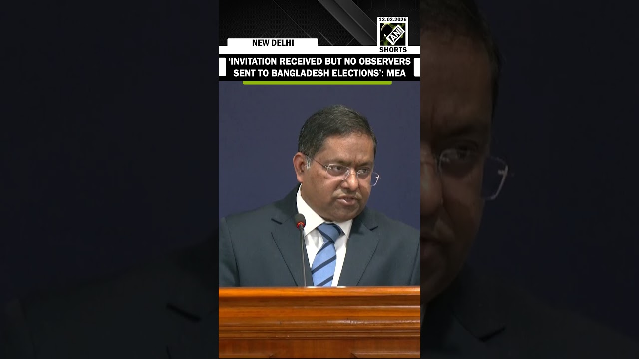 &lsquo;India chose not to send election observers to Bangladesh,&rsquo; Says MEA
