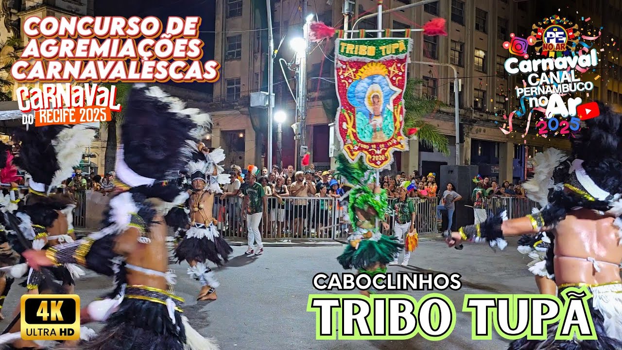 [CARNAVAL 2025] CABOCLINHOS TRIBO TUPÃ CONCURSO DE AGREMIAÇÕES CARNAVALESCAS DO RECIFE 2025