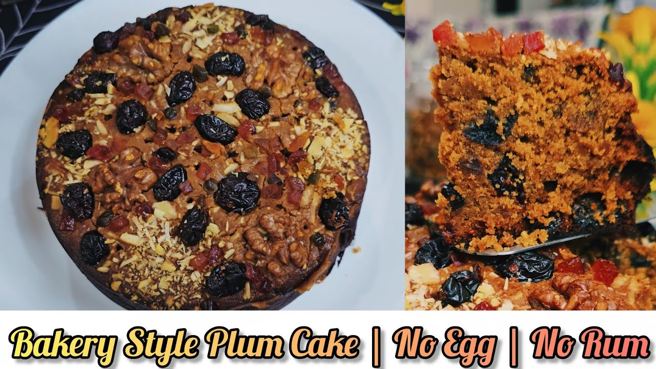 The Secret to Perfect Holiday Plum Cake | Eggless Fruit Plum Cake