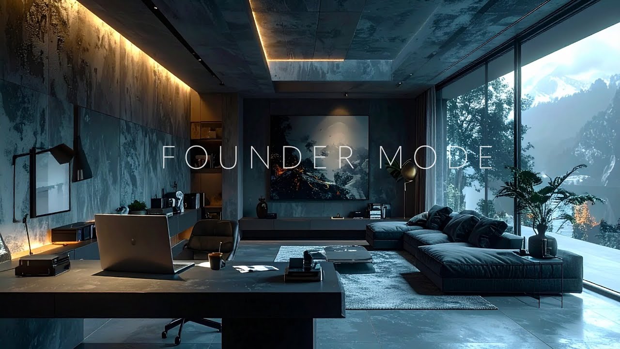 Founder Mode Focus | No Vocals | Concentration & Productivity