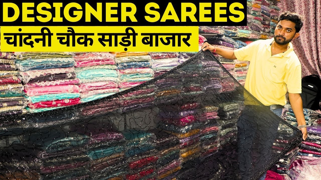 Designer Saree Manufacturer Chandni Chowk Delhi | Jimmy Choo Sarees Wholesaler | Handwork Sarees.