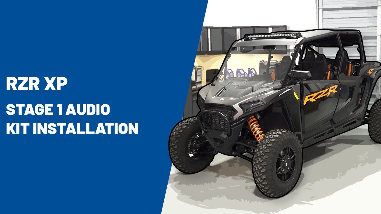 2024+ RZR XP | Stage 1 Audio Kit Installation | Polaris RZR®