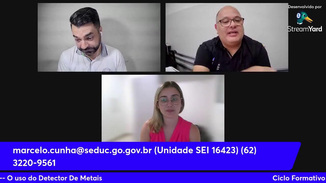 Segurança escolar: construindo uma cultura de paz (Live)