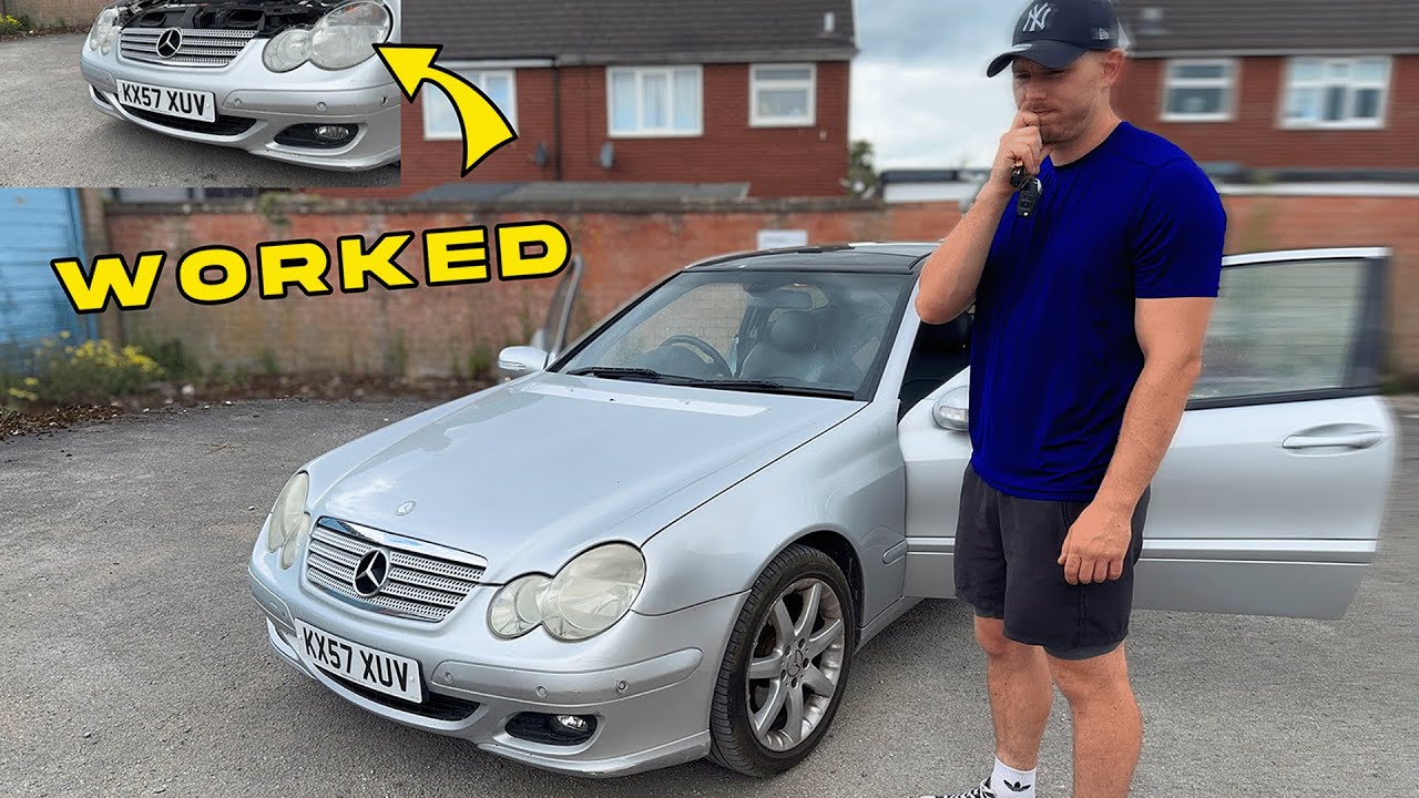 TIME TO REPAIR MY MERCEDES BENZ C220!