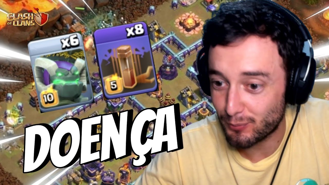 TENTE NÃO RIR NO CLASH OF CLANS #10 - SÓ DOENÇA COM AS TROPAS DE HALLOWEEN