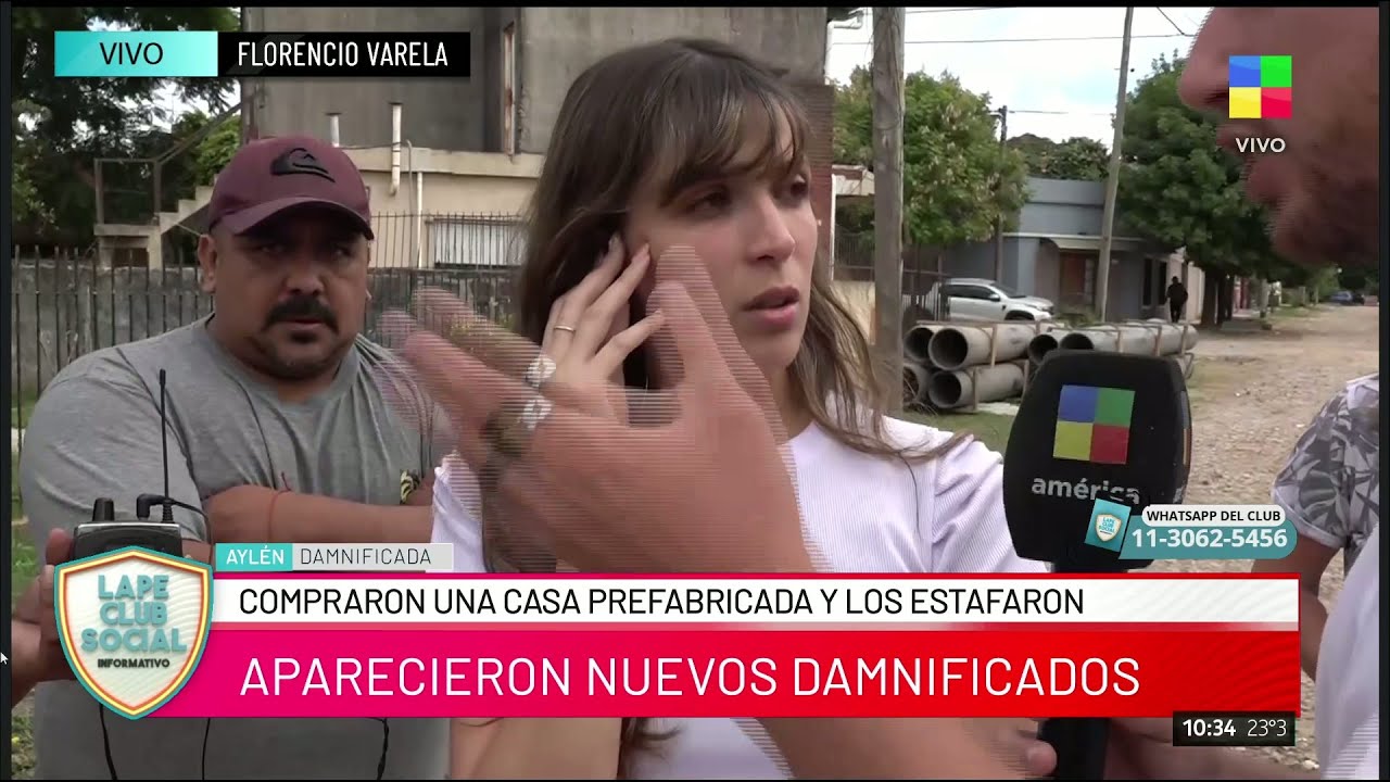 🔴 APARECIERON NUEVOS DAMNIFICADOS: COMPRARON UNA CASA PREFABRICADA Y LOS ESTAFARON