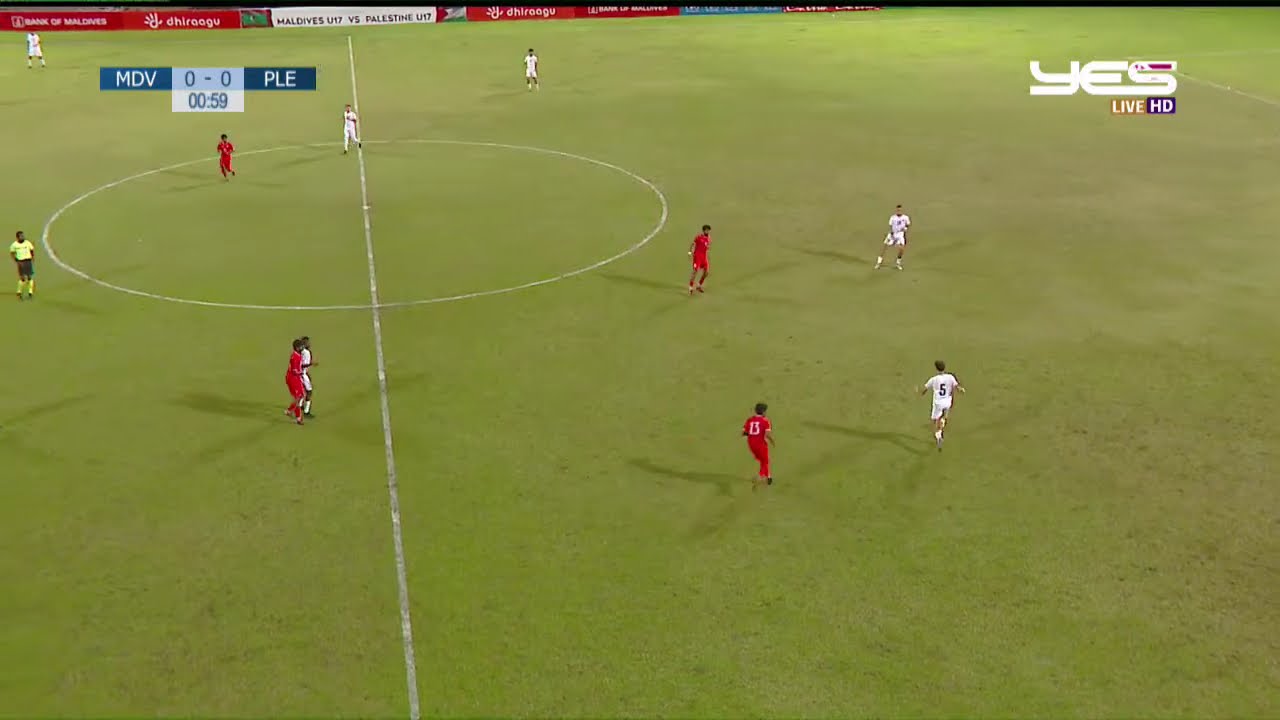 International Friendly Maldives U17 vs Palestine U17