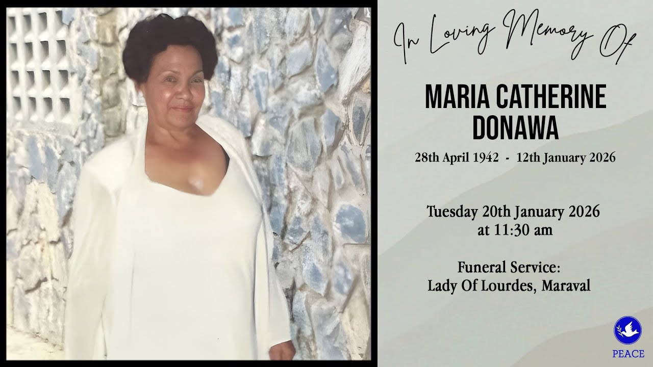 Funeral Tribute Service Of Maria "Pansy" Catherine Donawa