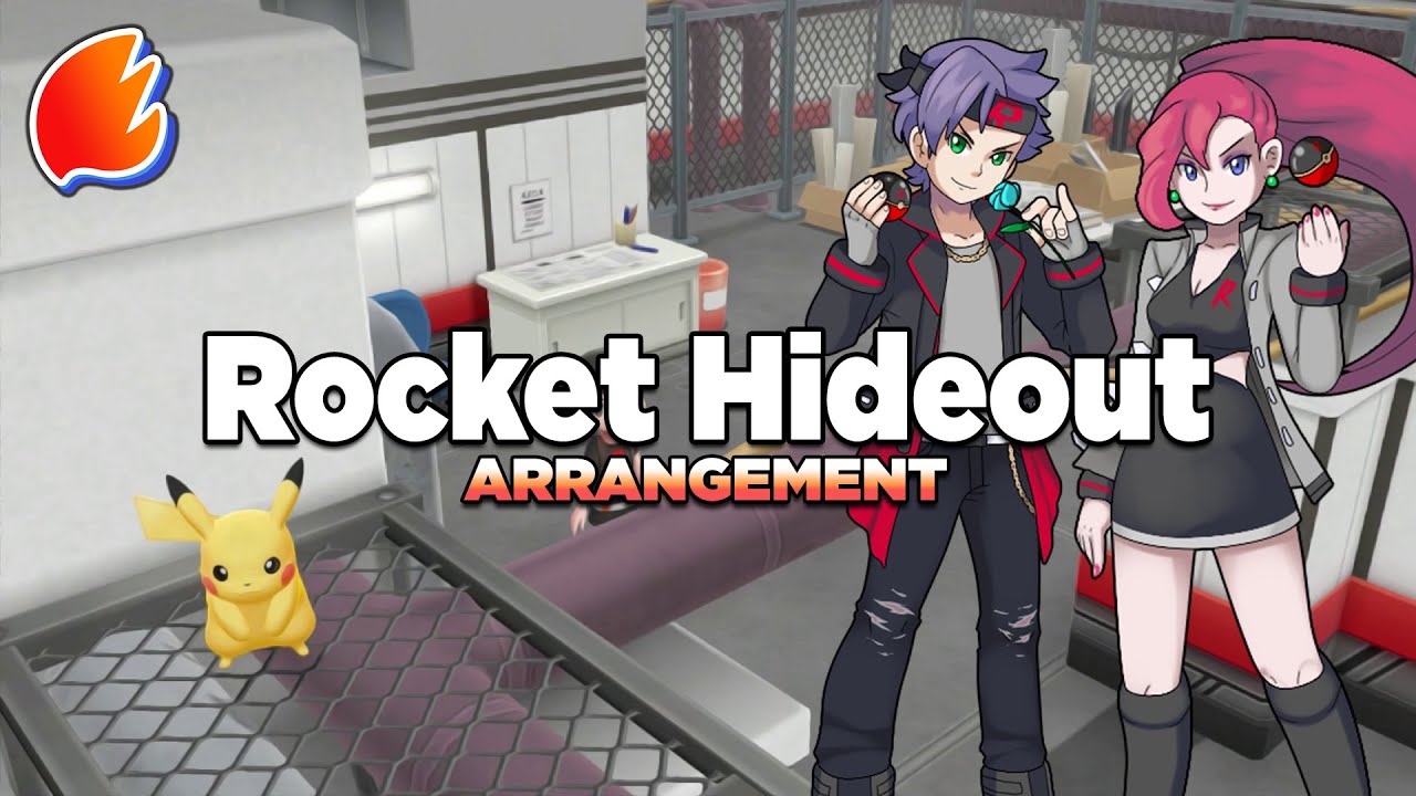 Team Rocket Hideout: Arrangement ◓ Pokémon Red & Blue