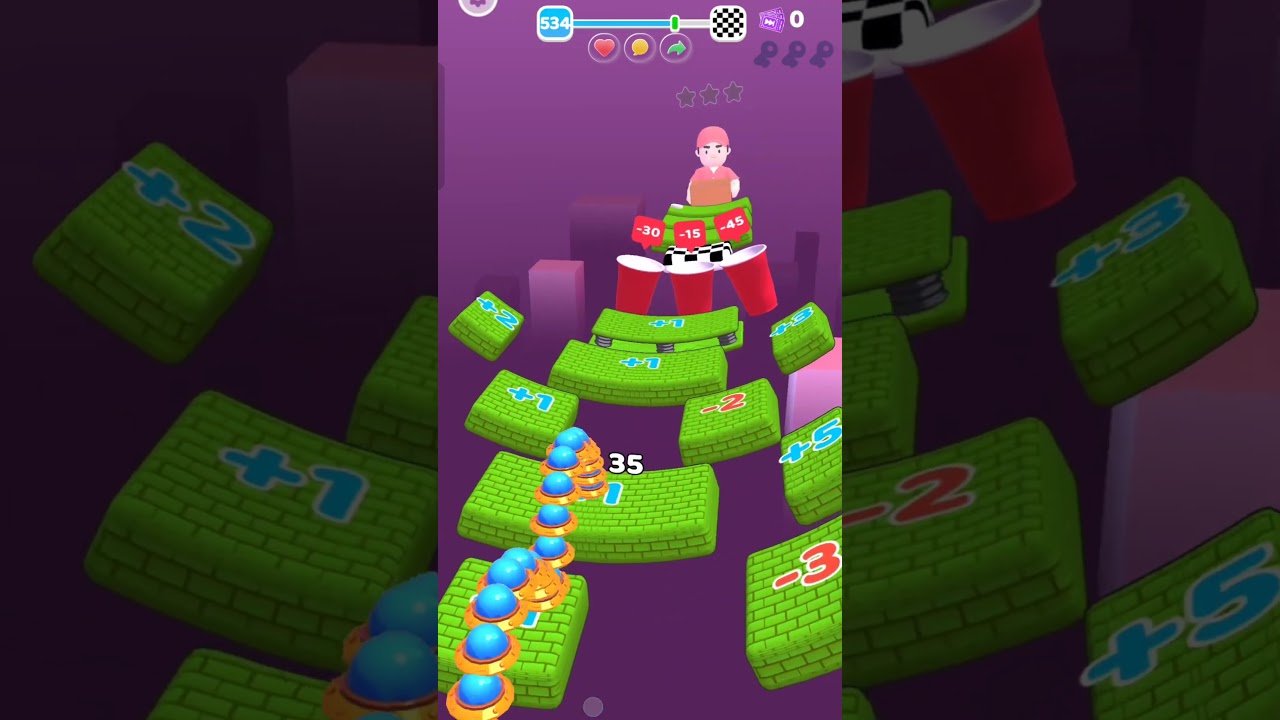 Ball Bounce Best Mobile Game Ever Level-536 Gameplay 