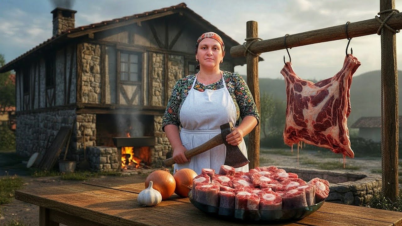 🥩Oxtail Meat in Its Own Oil | Traditional Country Style Meat Recipe