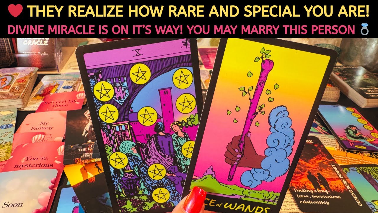 ❤️THEY REALIZE HOW RARE & SPECIAL YOU ARE! DIVINE MIRACLE IS ON IT'S WAY! YOU MAY MARRY! LOVE TAROT💍