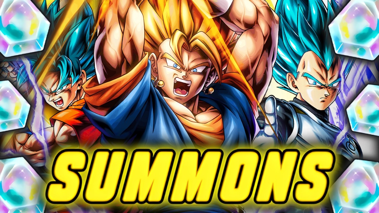 LEGENDARY LEVELS OF LUCK! SUMMONING FOR THE NEW LEGEND SUPER VEGITO!