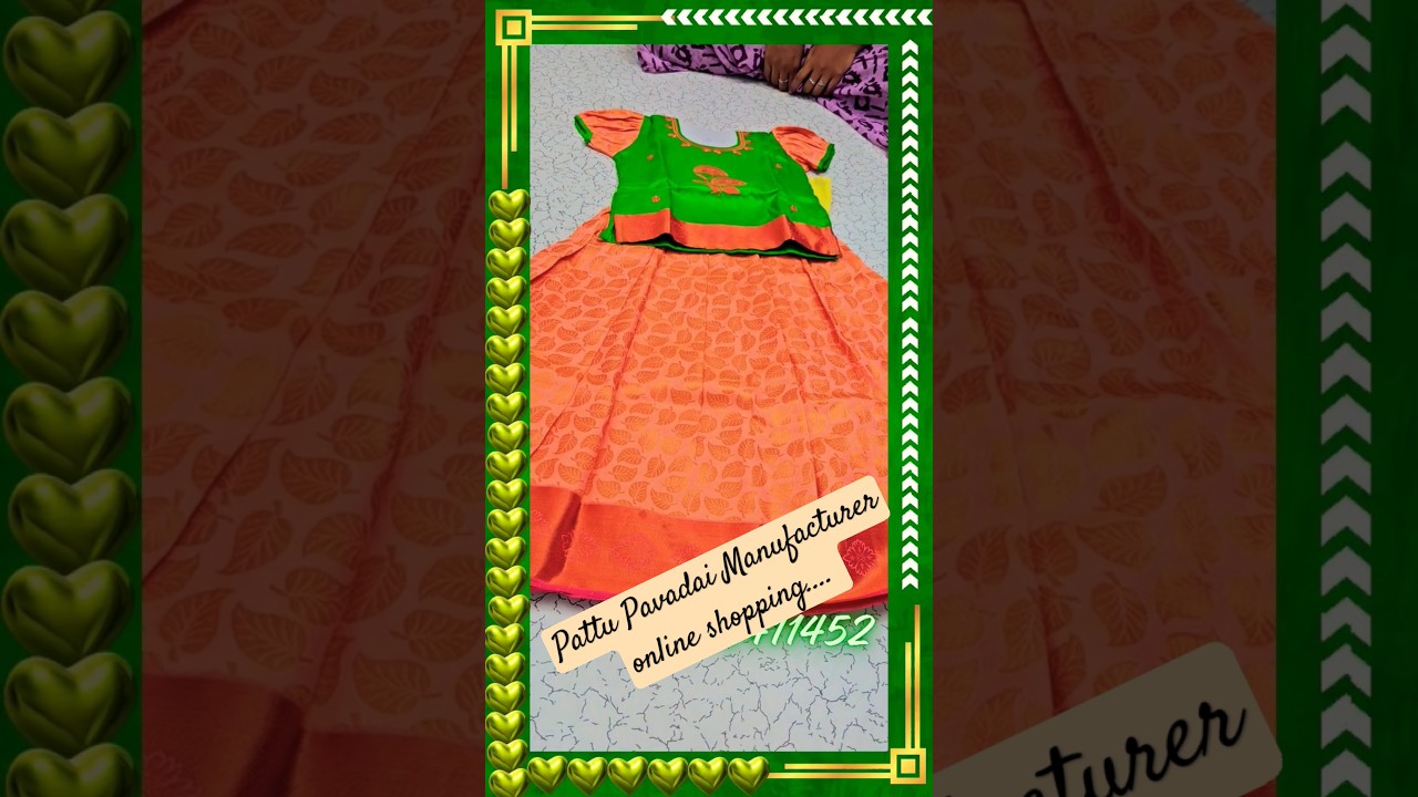 Royal Looks for Little Princess &ndash; Shop Pattu Pavadai Now | #pattupavadaiforgirls #ethnicwear
