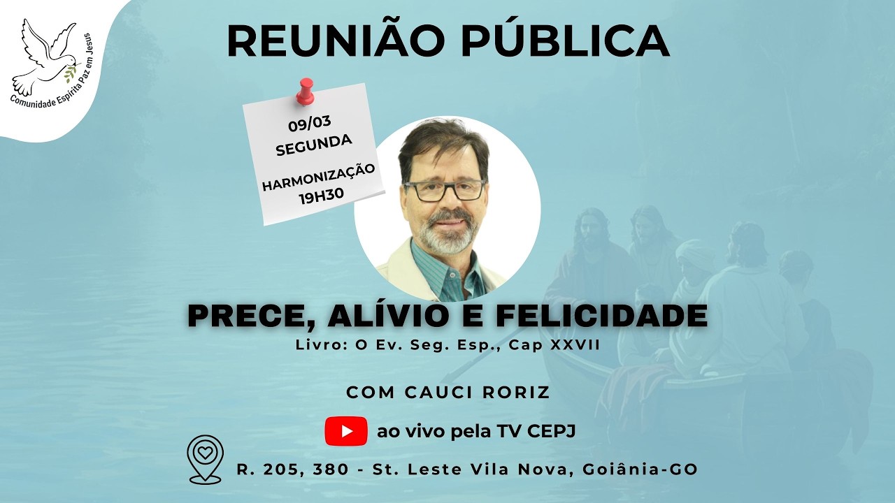 PRECE, ALÍVIO E FELICIDADE - Cauci Roriz