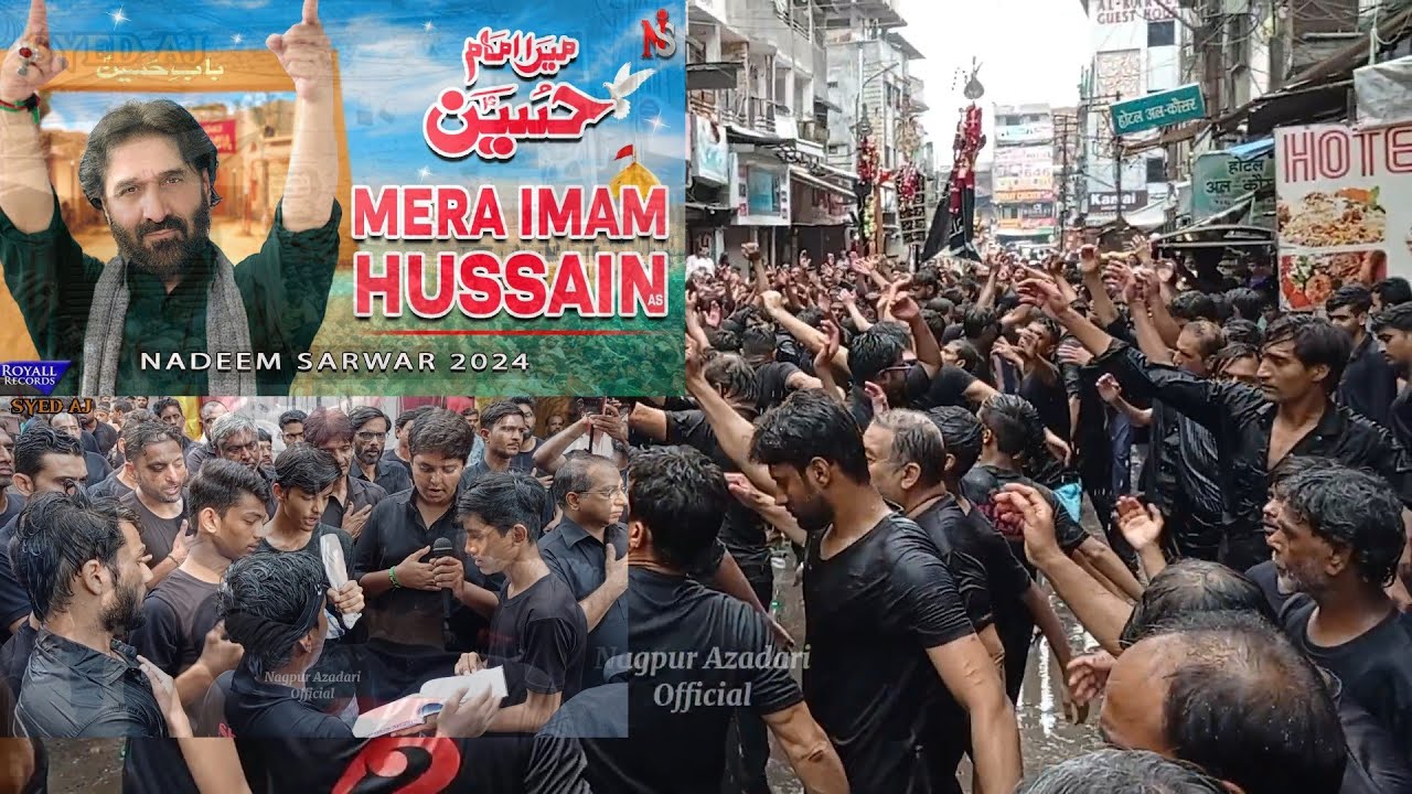 10 Moharram Juloos Mominpura Nagpur Azadari |Ashura Juloos|Mere Imam Hussain Copyright Nadeem Sarwar