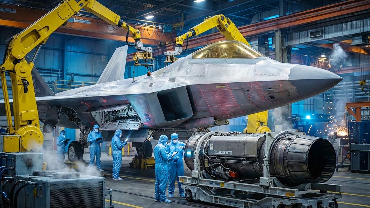 Why the F-22 Raptor Is Banned from Export: Secrets of the World’s First Stealth Fighter