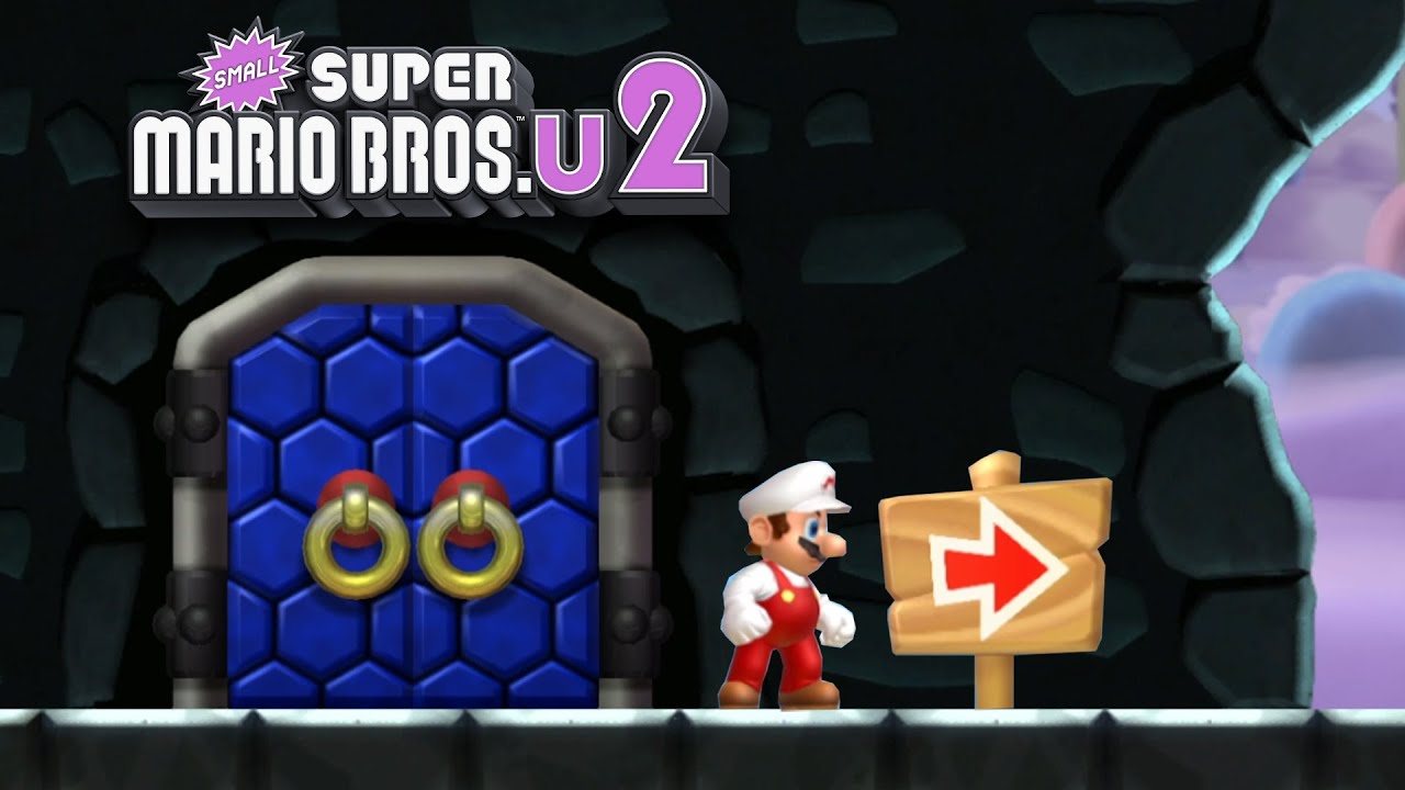 Small Super Mario Bros. U 2 - World 2 - Walkthrough