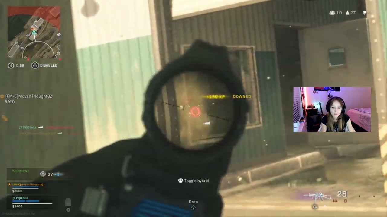 Watch A Girl Carry In Warzone