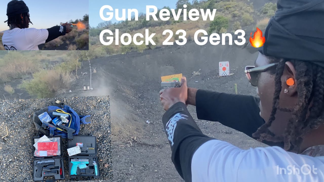 Gun Review| Glock 23 Gen3‼️🔥[MUST WATCH😂]