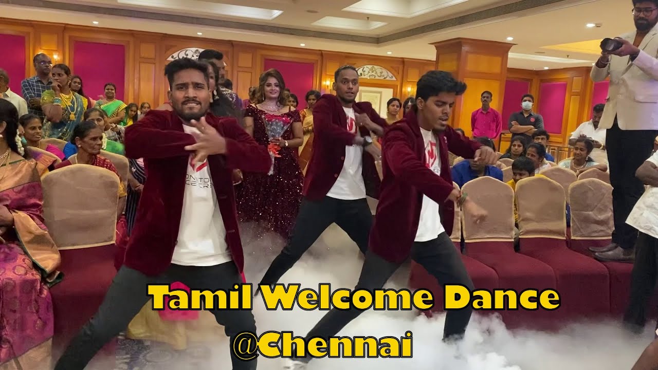Tamil marriage welcome dance @chennai | wedding welcome dance  | Nonstop Dance Crew