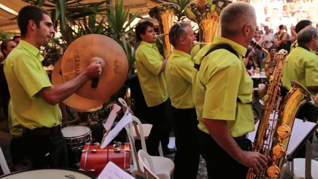 Amparito Roca per la Banda de Cardona a Santa Tecla 2013