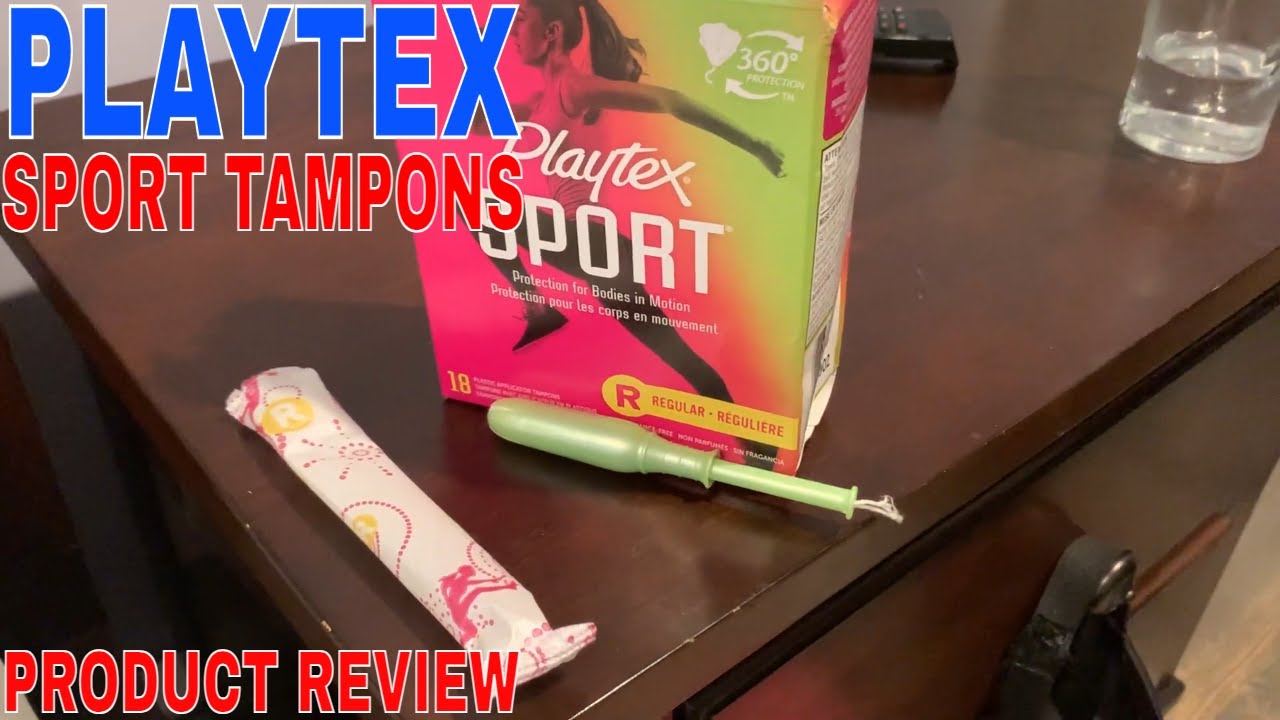 ✅  Playtex Sport Tampons 🔴