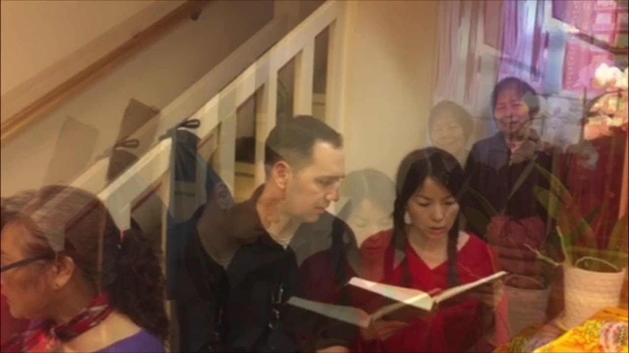 纽约梵音寺---2018年华严合唱