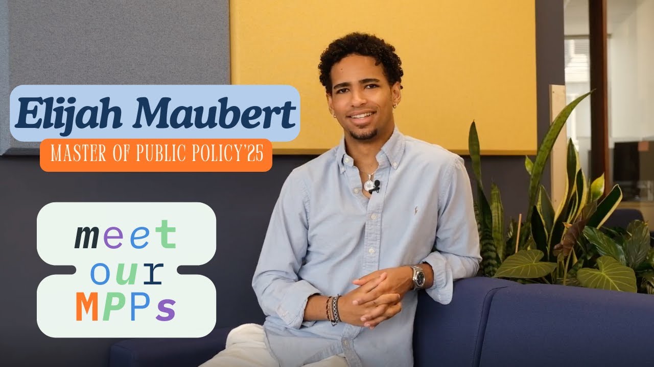 Meet Our MPPs: Elijah Maubert