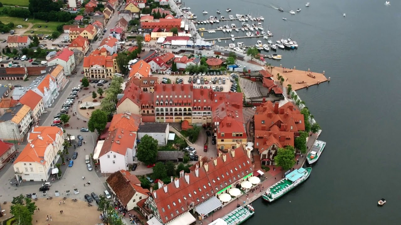 Mazury czerwiec 2020 z lotu ptaka DJI Spark