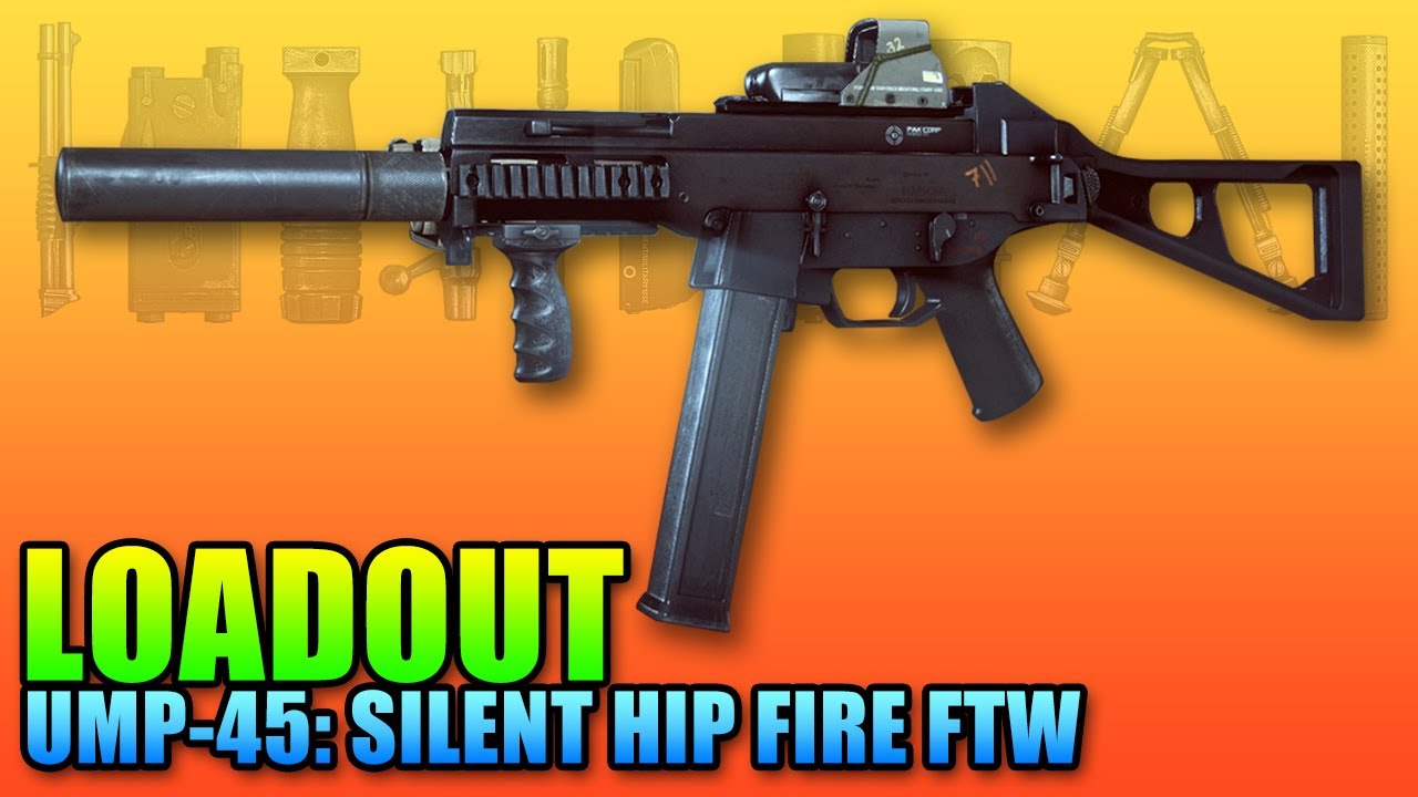 Loadout: UMP-45 - Silent Hip Fire Close Quarter Beast!  (Battlefield 4 Gameplay/Commentary)