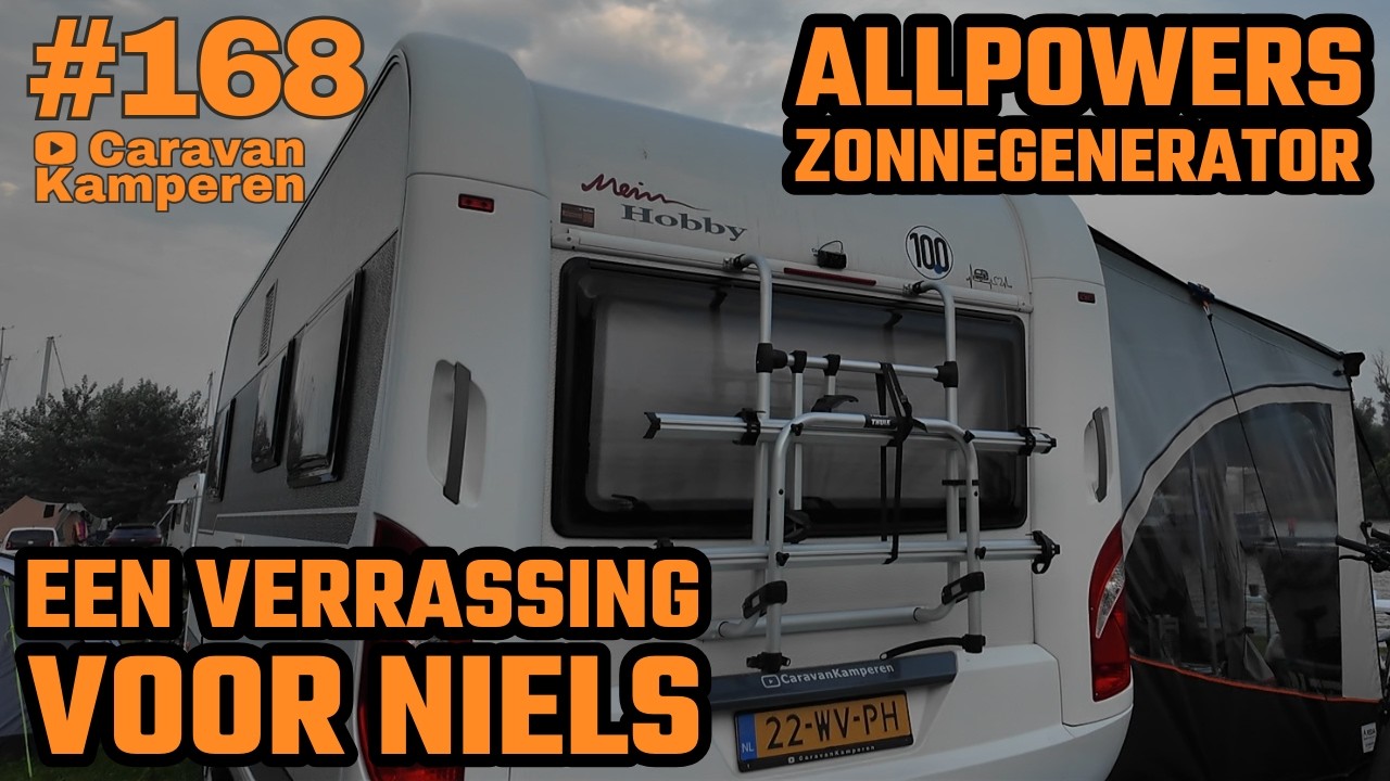 #vlog168 Een verrassing voor Niels | Jaarmarkt Workum | Allpowers zonnegenerator met korting