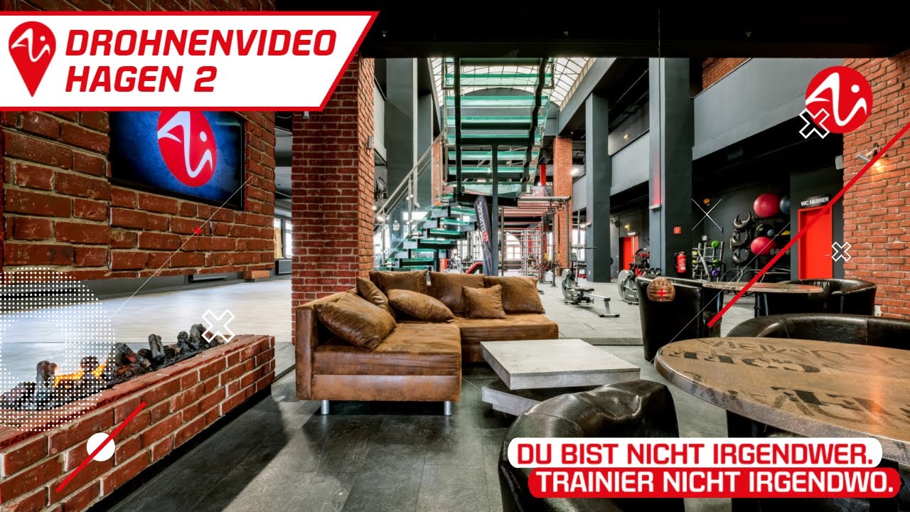 Ai Fitness Hagen Markt (Drohnenflug Video)