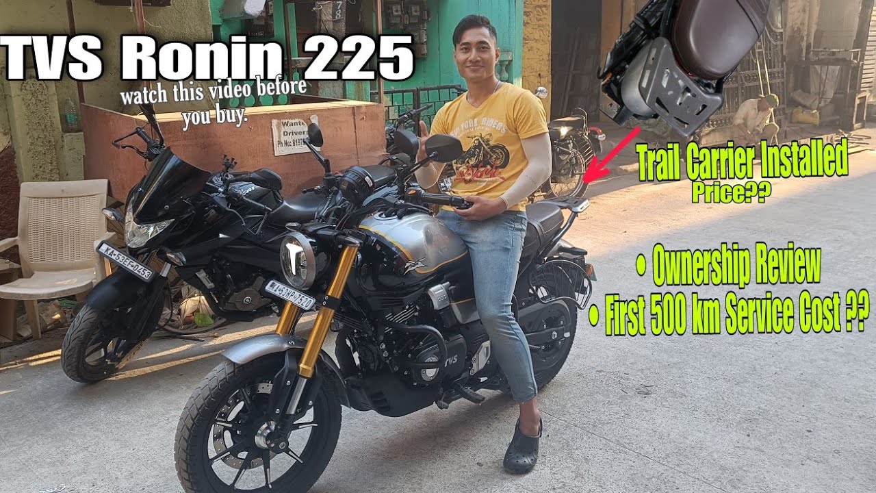 Is TVS Ronin 225 better then RE Hunter?? Ownership review | First 500 km Service Cost Shocking Price