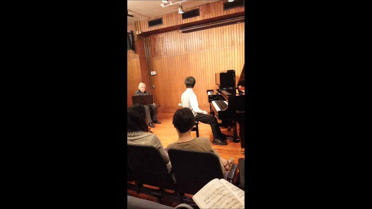 Chopin Sonata No.3 in B minor, Op.58 (Piano Master Class by Jorg Demus)