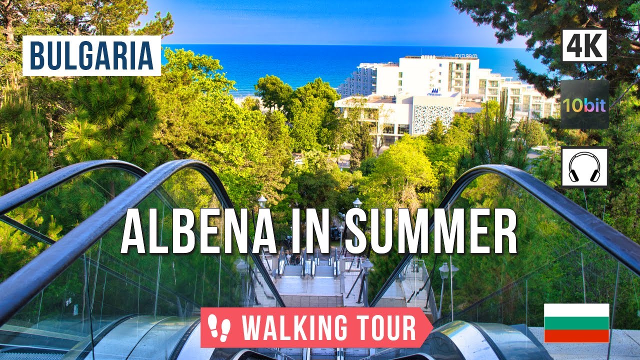 Albena Walking tour 2025 | Stunning Bulgarian Resort in Summer 🌊☀️