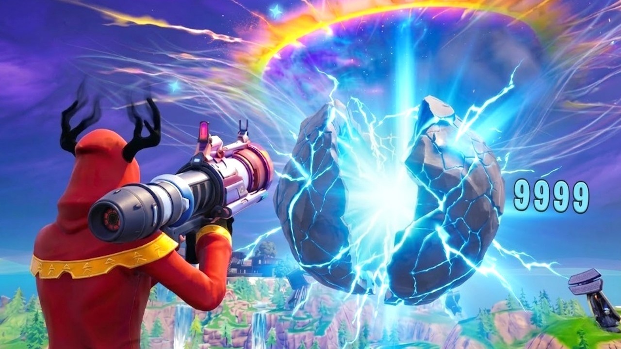 DESTROYING The Zero Point.. (Fortnite Season 2)