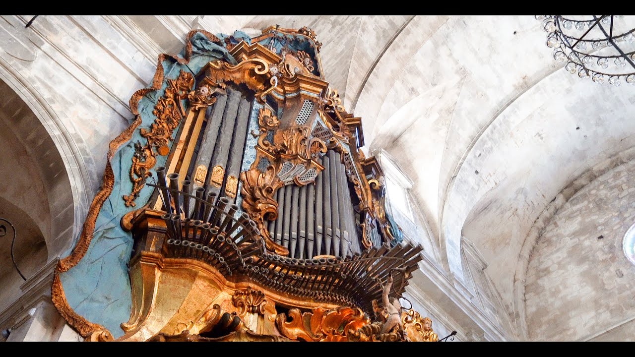 SPANISH TRUMPETS & The LARGEST Mixture in the World - Paul Fey plays the Organ in SANTANYI (Spain)