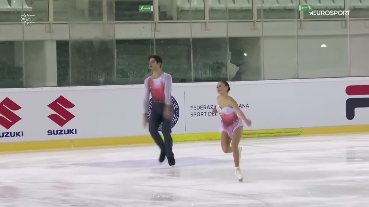 Lucrezia Beccari & Matteo Guarise SP Campionati nazionali italiani 2023