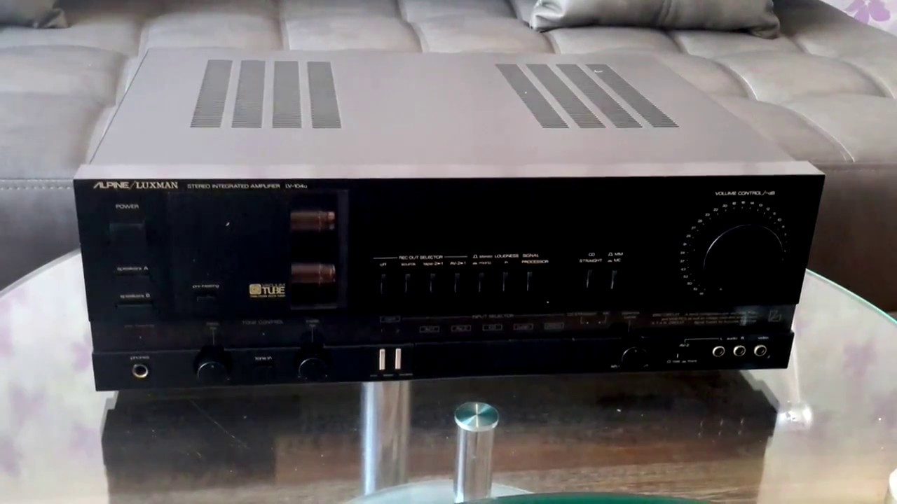 Luxman LV-104u гибридный усилитель